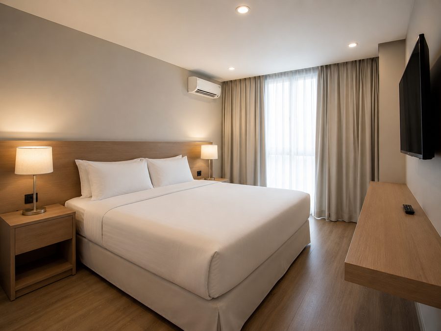 Quarto Casal do Teles Plaza Hotel